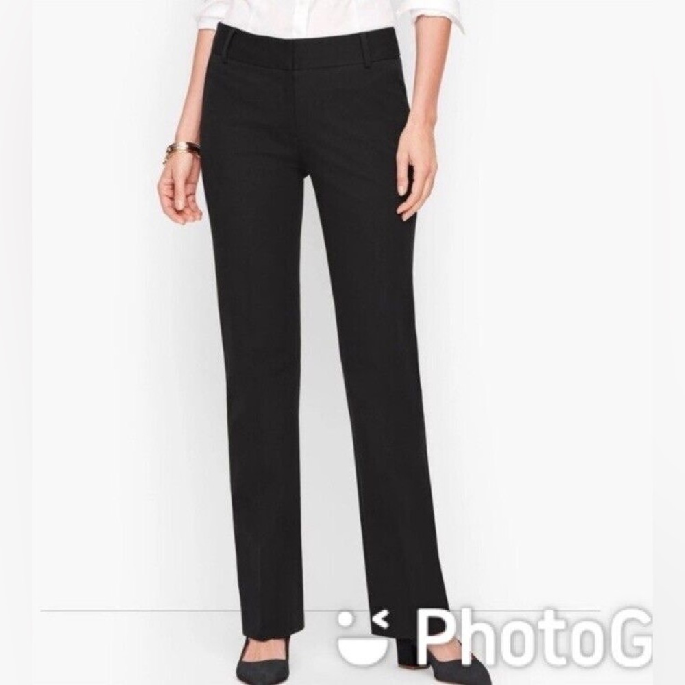 Talbots LUXE VELOUR STRAIGHT LEG trousers heritage size 18L